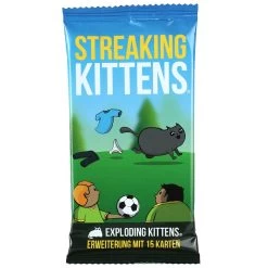 Asmodee Exploding Kittens - Streaking Kittens 2.Erweiterung (DE)