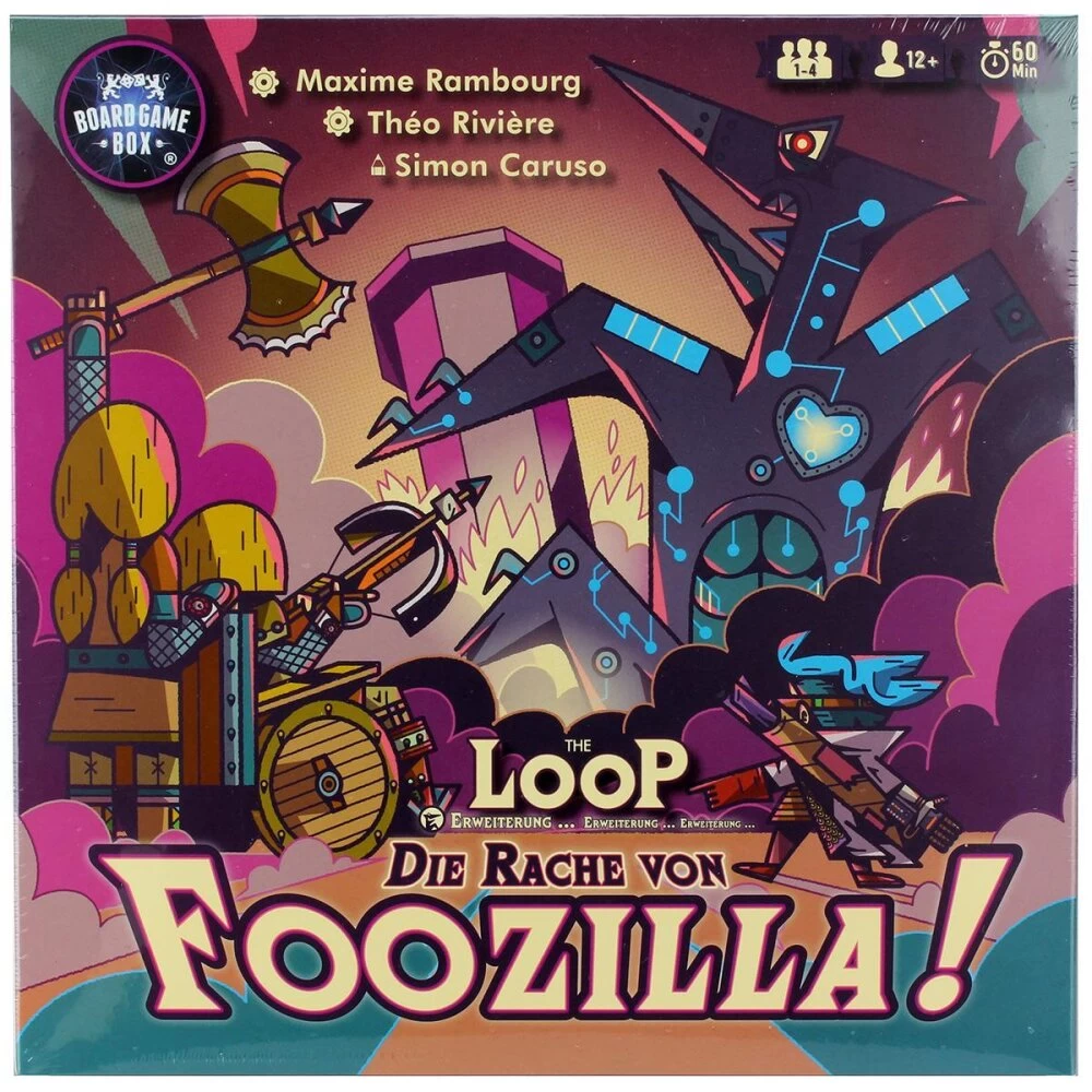 Board Game Box The Loop - Die Rache Von Foozilla Erweiterung (DE) 1 Board Game Box The Loop - Die Rache Von Foozilla Erweiterung (DE)