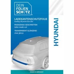 DEIN FOLIENSCHUTZ Ladekantenschutz Hyundai I30 III PD Limo (ab 2019) - Transparent Glossy