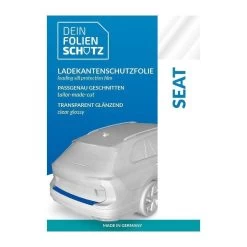 DEIN FOLIENSCHUTZ Ladekantenschutzfolie Seat Arona I Transparent Glänzend