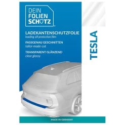 DEIN FOLIENSCHUTZ Ladekantenschutzfolie Tesla Model S Transparent Glänzend