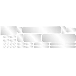 DEIN FOLIENSCHUTZ Stone Guard Lackschutzfolie E-Bike Uni - Transparent Glossy