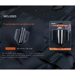 Fenix ALP-20 - Lederholster - Schwarz -Outdoor Gear Verkauf fenix alp 20 lederholster schwarz7