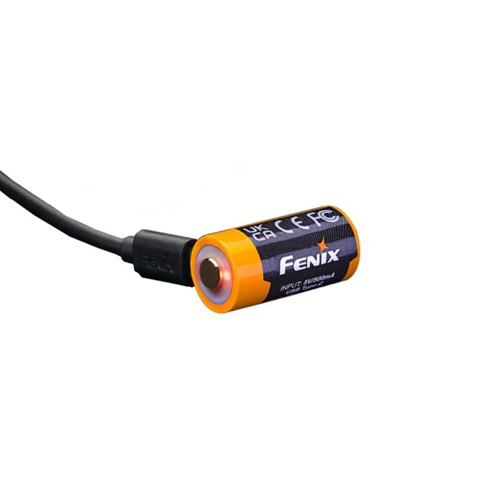 Fenix ARB-L16-800UP 16340 Li-Ion Akku 5V 800mAh Mit USB 2 Fenix ARB-L16-800UP 16340 Li-Ion Akku 5V 800mAh Mit USB – Bild 2
