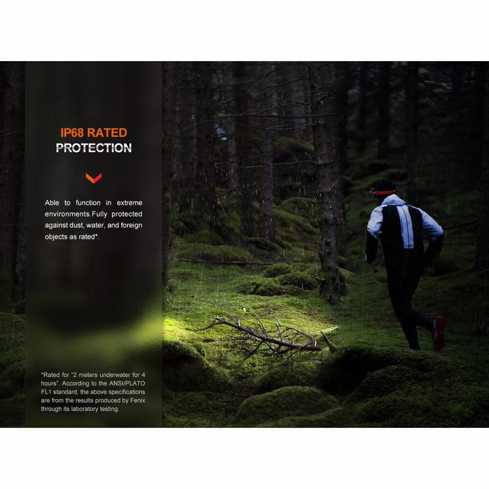 Fenix HM62-T 1200 Lumen LED-Stirnlampe - Magma 2 Fenix HM62-T 1200 Lumen LED-Stirnlampe - Magma – Bild 2