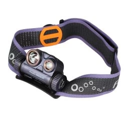 Fenix HM65R-DT LED Stirnlampe 1300 Lumen Neutral- Und Warmweiß Dark Purple