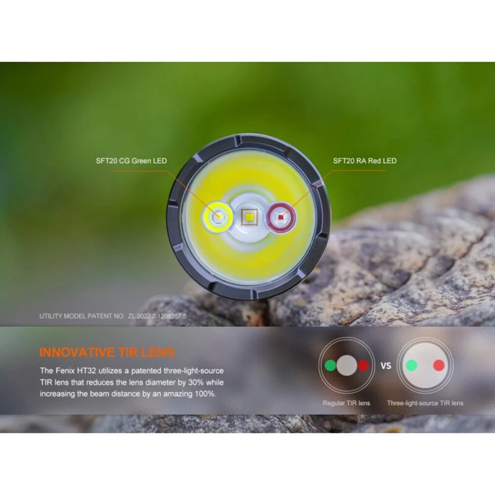 Fenix HT32 LED Thrower Taschenlampe 2500 Lumen 7 Fenix HT32 LED Thrower Taschenlampe 2500 Lumen – Bild 7