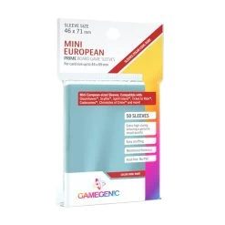 Gamegenic Prime Mini-European Size Sleeves Kartenschutzhüllen 46x71mm (50 Stück)