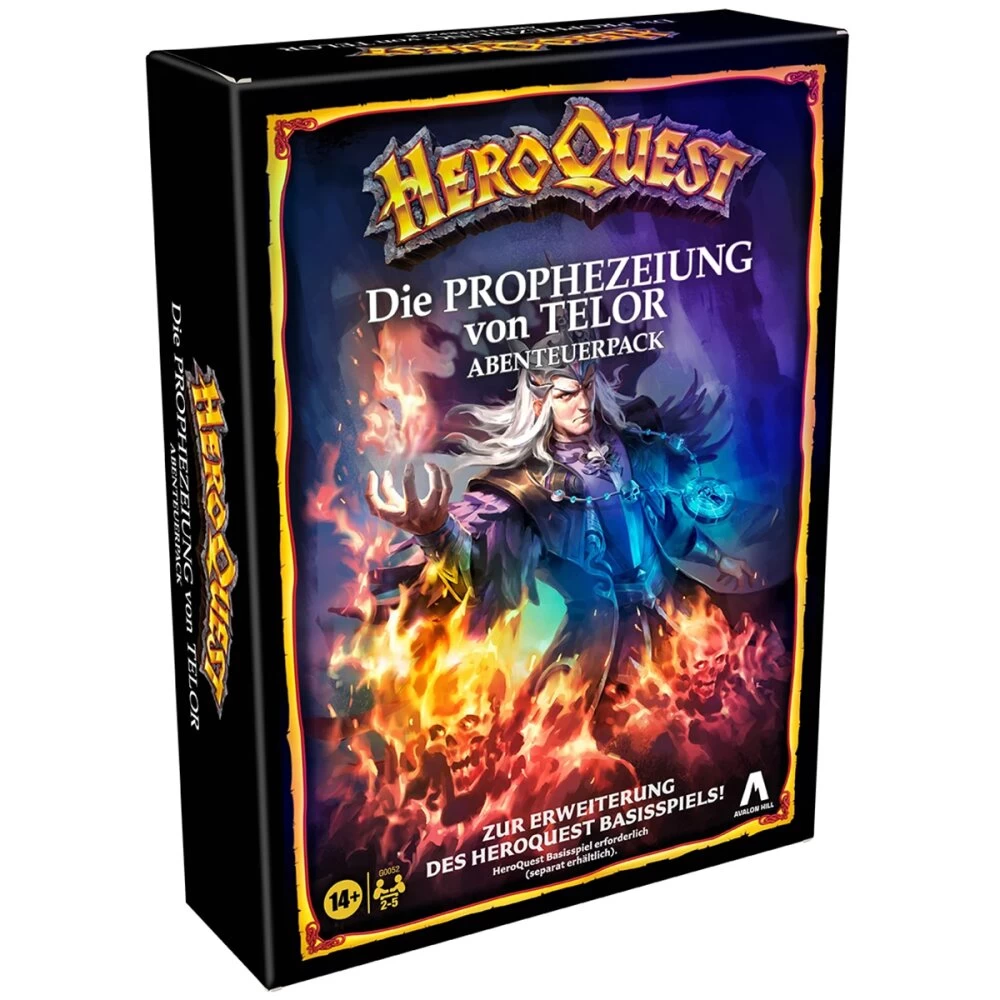 Hasbro HeroQuest Die Prophezeiung Von Telor (DE) - Erweiterung 1 Hasbro HeroQuest Die Prophezeiung Von Telor (DE) - Erweiterung