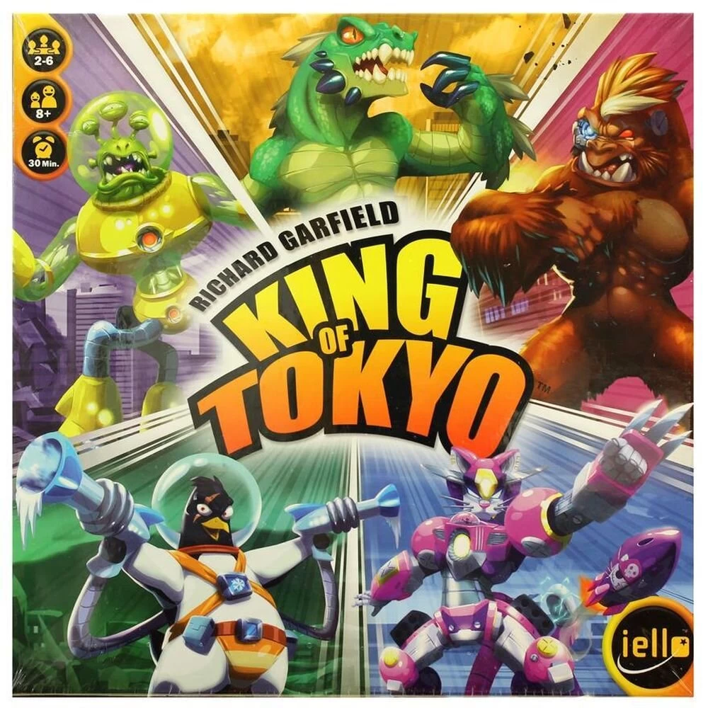 Iello King Of Tokyo 2.Edition - Mega Lustiges Würfelspiel (DE) 1 Iello King Of Tokyo 2.Edition - Mega Lustiges Würfelspiel (DE)