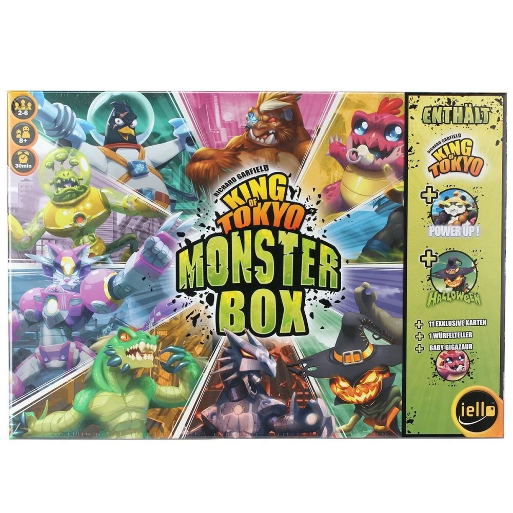 Iello King Of Tokyo 2.Edition - Monster Box (DE) 1 Iello King Of Tokyo 2.Edition - Monster Box (DE)
