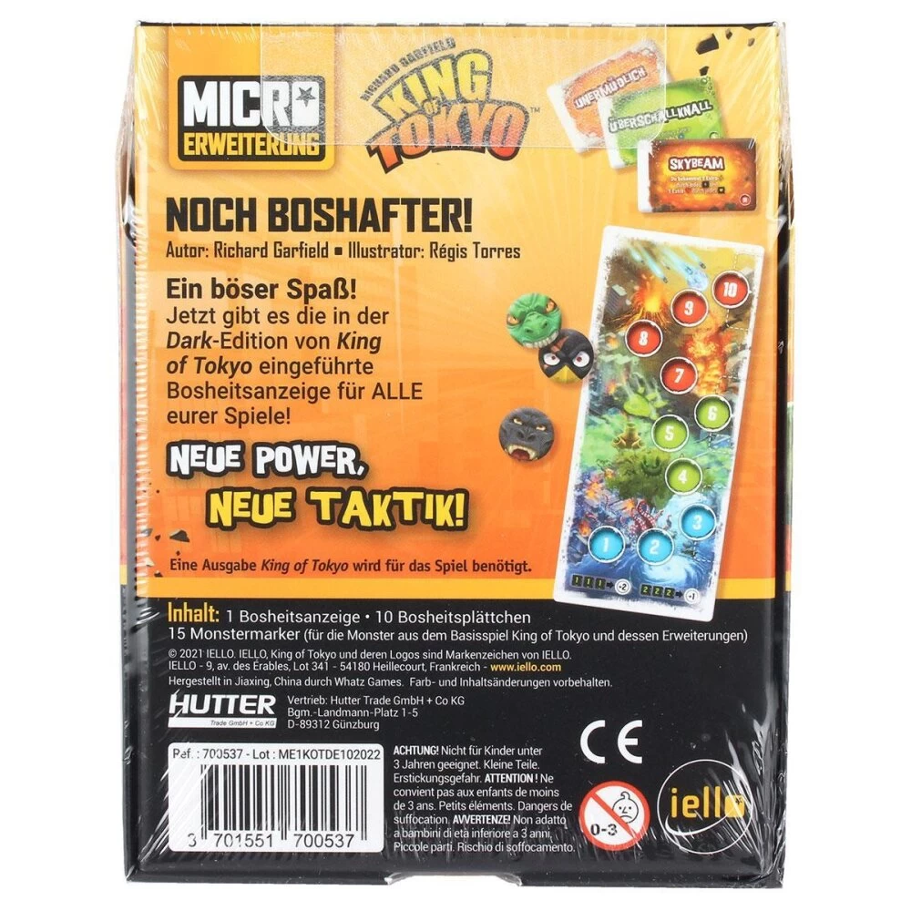 Iello King Of Tokyo - Noch Boshafter! (DE) 2 Iello King Of Tokyo - Noch Boshafter! (DE) – Bild 2