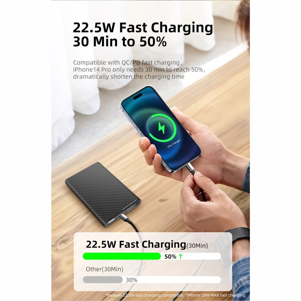 Klarus K5 Carbon Powerbank Mit 10000mAh 2 Klarus K5 Carbon Powerbank Mit 10000mAh – Bild 2