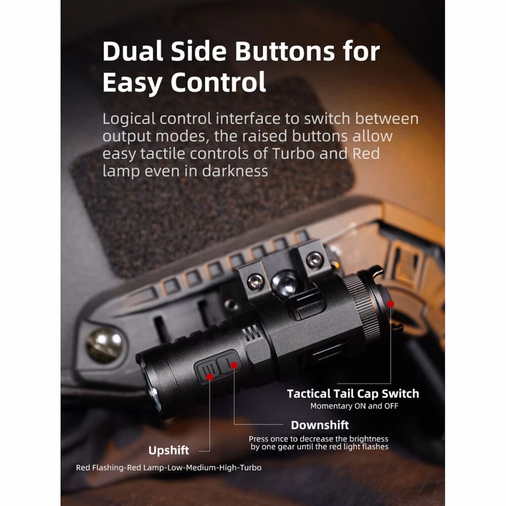 Klarus XT1C Pro LED Taschenlampe 1000 Lumen 7 Klarus XT1C Pro LED Taschenlampe 1000 Lumen – Bild 7