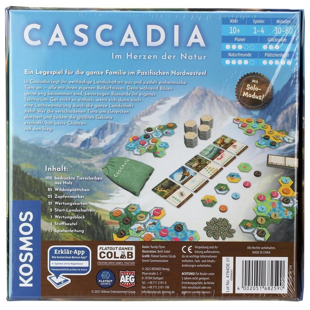 Kosmos Cascadia (DE) Spiel Des Jahres 2022 2 Kosmos Cascadia (DE) Spiel Des Jahres 2022 – Bild 2