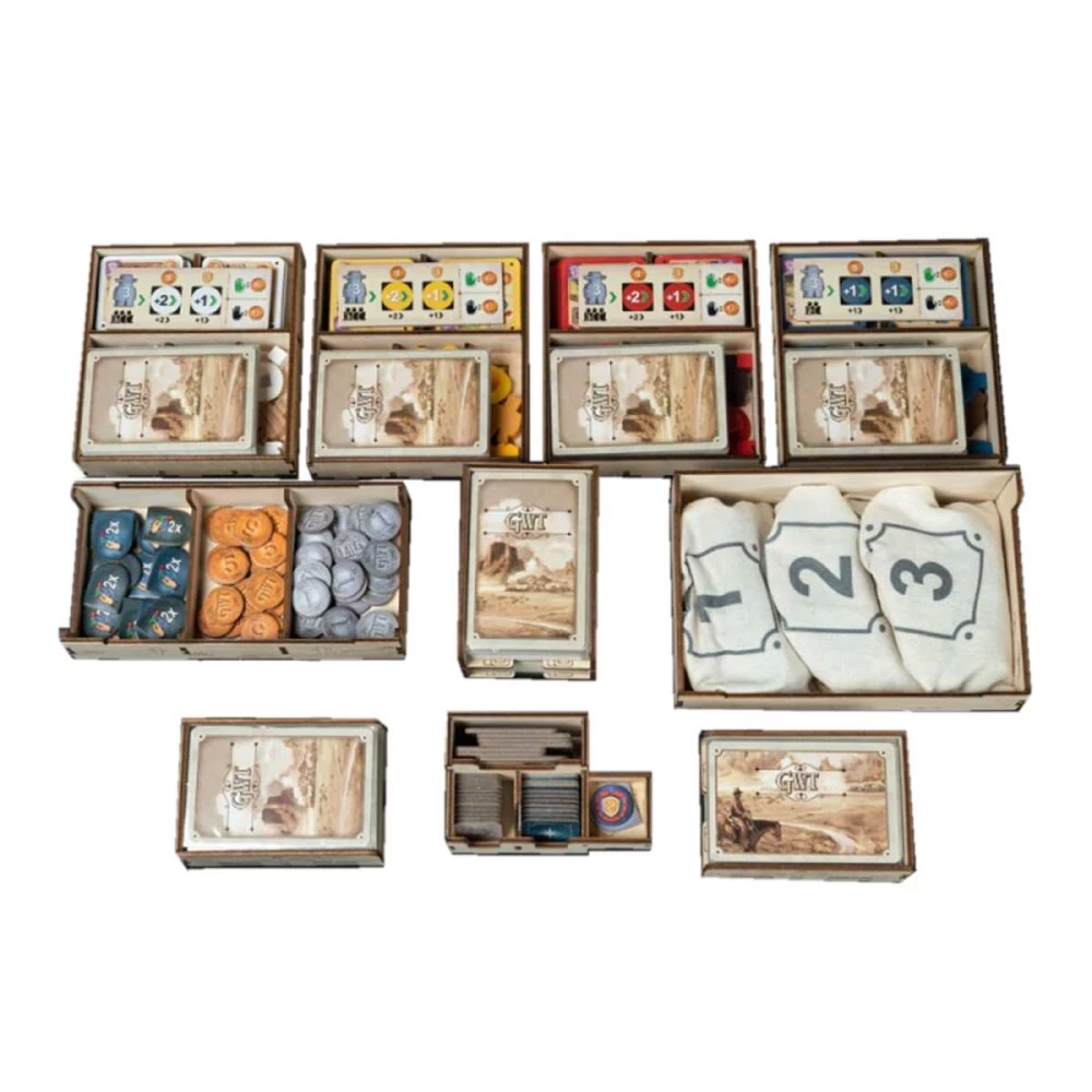 Laserox Insert Für Great Western Trail 2nd Edition + Rails To The North 2nd Ed. 3 Laserox Insert Für Great Western Trail 2nd Edition + Rails To The North 2nd Ed. – Bild 3