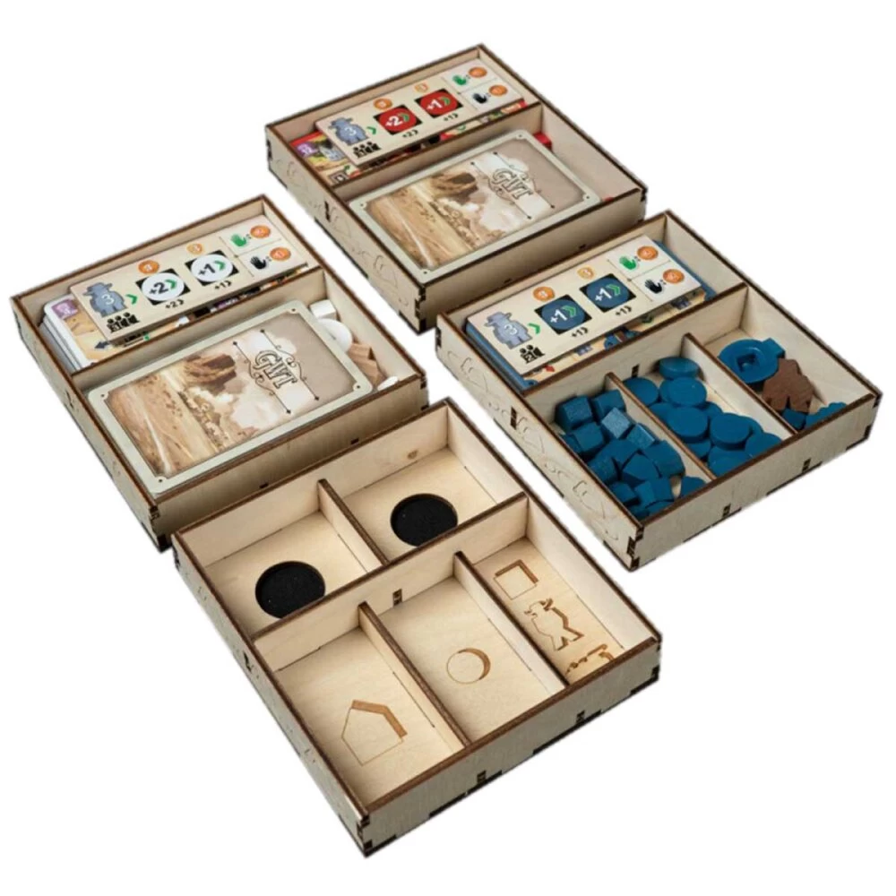 Laserox Insert Für Great Western Trail 2nd Edition + Rails To The North 2nd Ed. 4 Laserox Insert Für Great Western Trail 2nd Edition + Rails To The North 2nd Ed. – Bild 4