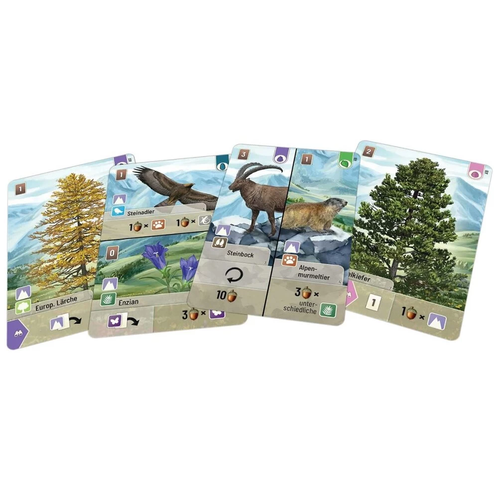 Lookout Games Lookout-Games Mischwald Alpin (DE) - Erweiterung 2 Lookout Games Lookout-Games Mischwald Alpin (DE) - Erweiterung – Bild 2