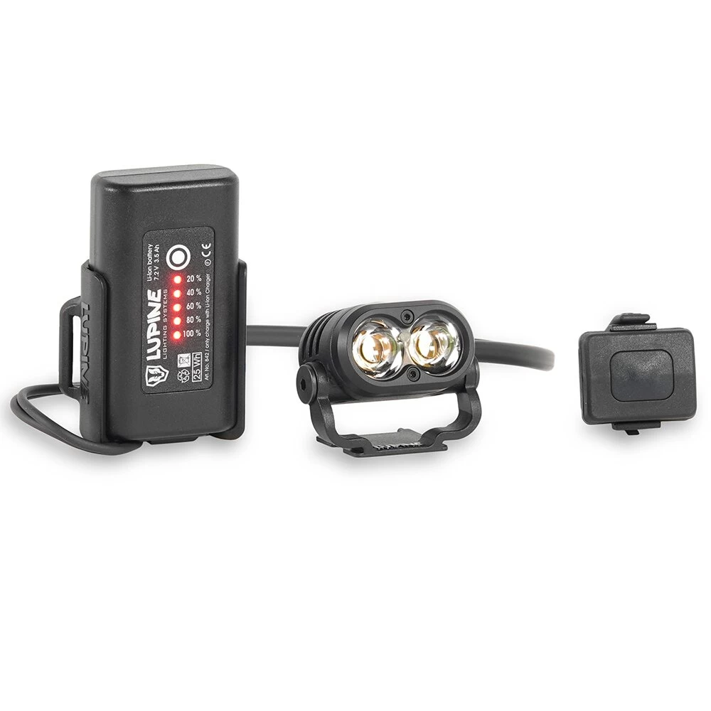 Lupine Piko R4 All-in-One Set 2100 Lumen Helm-/Stirnlampe + Fernbedienung Olive 6 Lupine Piko R4 All-in-One Set 2100 Lumen Helm-/Stirnlampe + Fernbedienung Olive – Bild 6