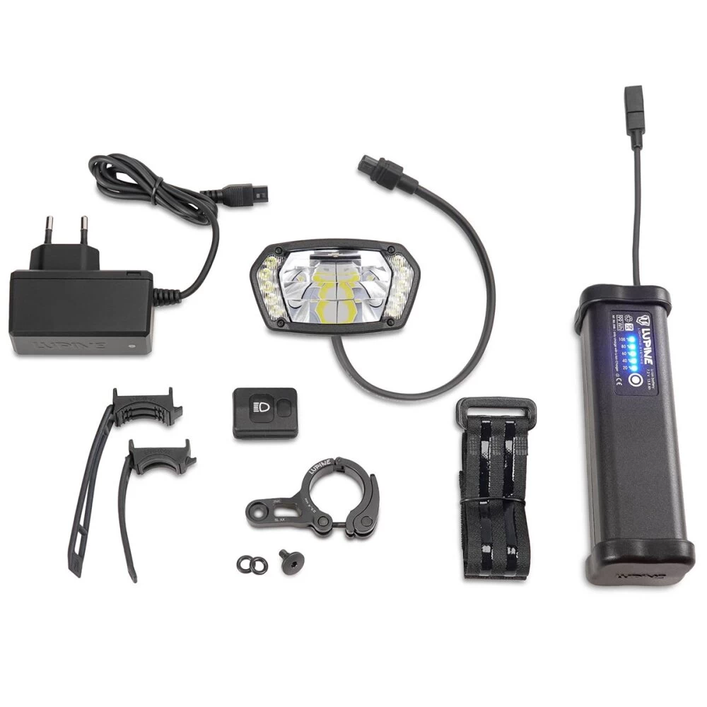 Lupine SL AX (2023) 3800 Lumen Fahrradlampe + 13.8Ah SC-Akku + 25,4 Mm SS 8 Lupine SL AX (2023) 3800 Lumen Fahrradlampe + 13.8Ah SC-Akku + 25,4 Mm SS – Bild 8
