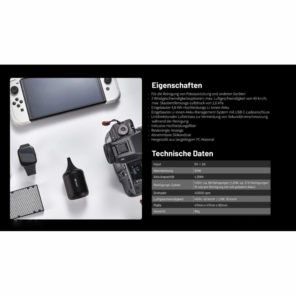 Nitecore BB Nano - Kompaktes Gebläse 10 Nitecore BB Nano - Kompaktes Gebläse – Bild 10