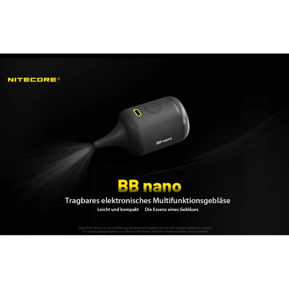 Nitecore BB Nano - Kompaktes Gebläse 2 Nitecore BB Nano - Kompaktes Gebläse – Bild 2