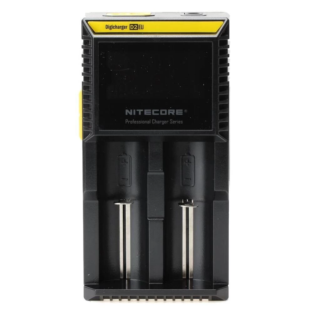 Nitecore DigiCharger D2EU 2-Schacht Ladegerät Mit LCD 1 Nitecore DigiCharger D2EU 2-Schacht Ladegerät Mit LCD