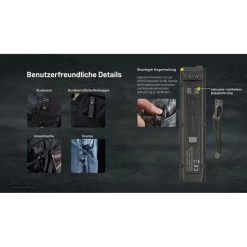 Nitecore EDC25 3000 Lumen - LED Taschenlampe -Outdoor Gear Verkauf nitecore edc25 3000 lumen led taschenlampe5