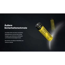 Nitecore NL1840HP 18650 - Li-Ion Akku 4000mAh Bis 10A -Outdoor Gear Verkauf nitecore nl1840hp 18650 li ion akku 4000mah bis 10a6