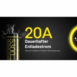 Nitecore NL2153HPi 21700 - Li-Ion Akku 5300mAH Mit Bis Zu 20A -Outdoor Gear Verkauf nitecore nl2153hpi 21700 li ion akku 5300mah mit bis zu 20a6