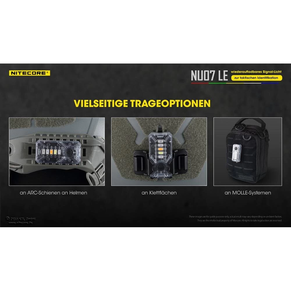 Nitecore NU07 LE - Signalleuchte 4 Nitecore NU07 LE - Signalleuchte – Bild 4