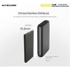 Nitecore Powerbank NB10000 GEN2 Mit 10000mAh -Outdoor Gear Verkauf nitecore powerbank nb10000 gen2 mit 10000mah3
