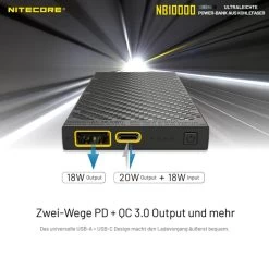 Nitecore Powerbank NB10000 GEN2 Mit 10000mAh -Outdoor Gear Verkauf nitecore powerbank nb10000 gen2 mit 10000mah4