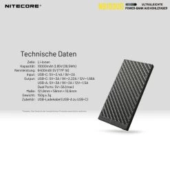 Nitecore Powerbank NB10000 GEN2 Mit 10000mAh -Outdoor Gear Verkauf nitecore powerbank nb10000 gen2 mit 10000mah5