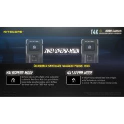 Nitecore T4K Schlüsselbundlampe 4000 Lumen Schwarz -Outdoor Gear Verkauf nitecore t4k schluesselbundlampe 4000 lumen schwarz9