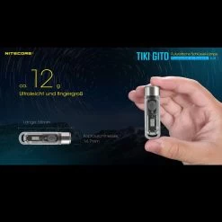Nitecore TIKI GITD Blue Schlüsselbundlampe 300 Lumen -Outdoor Gear Verkauf nitecore tiki gitd blue schluesselbundlampe 300 lumen5