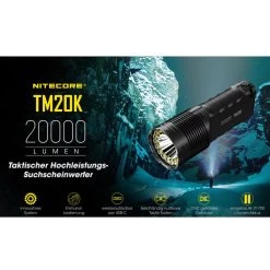 Nitecore TM20K LED Taschenlampe -Outdoor Gear Verkauf nitecore tm20k led taschenlampe5