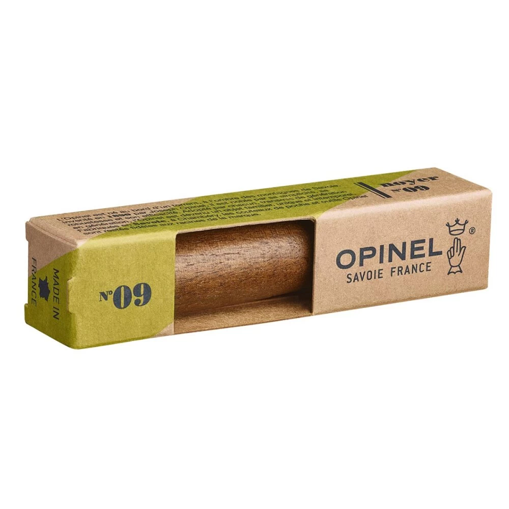 Opinel No 09 Walnuss Taschenmesser 2 Opinel No 09 Walnuss Taschenmesser – Bild 2