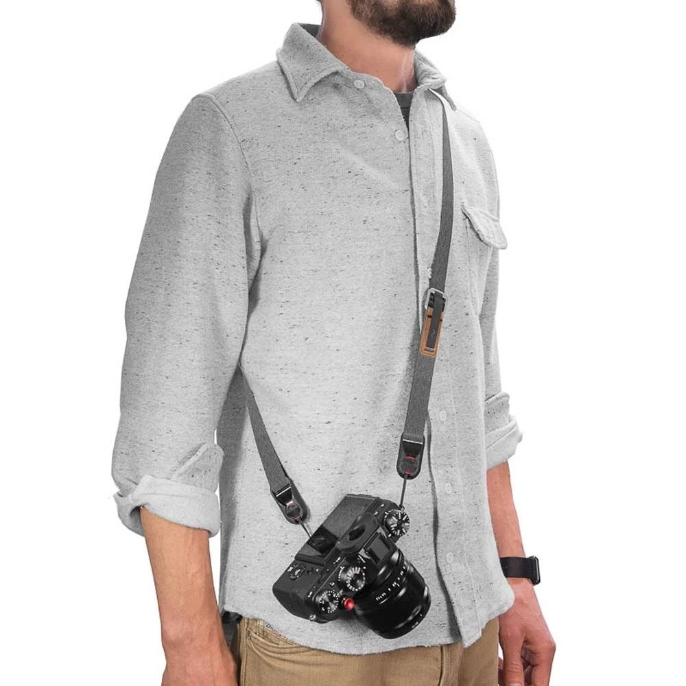 Peak Design Compact Strap Pack Ash: Leash Gurt Und Cuff Handgelenkschlaufe 3 Peak Design Compact Strap Pack Ash: Leash Gurt Und Cuff Handgelenkschlaufe – Bild 3