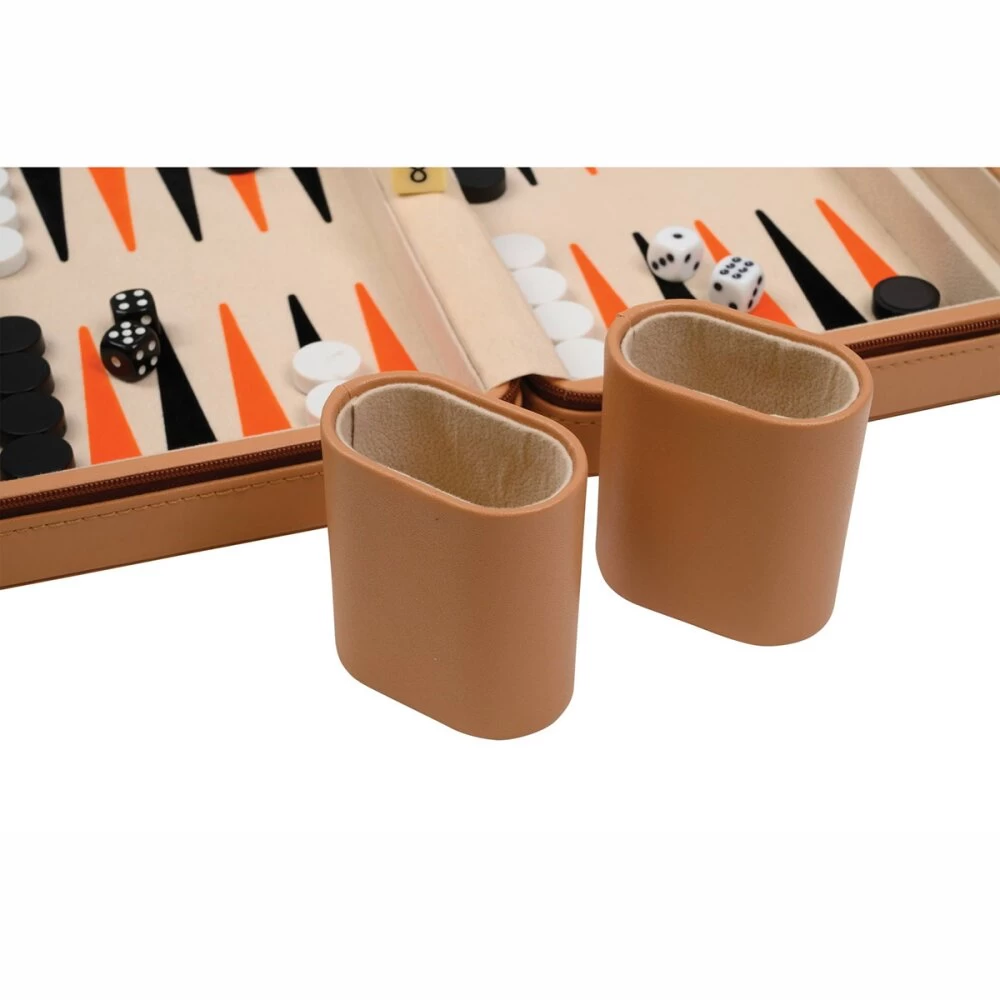 Philos Backgammon Leros - Magnetisches Reisespiel In Lederetui 7 Philos Backgammon Leros - Magnetisches Reisespiel In Lederetui – Bild 7