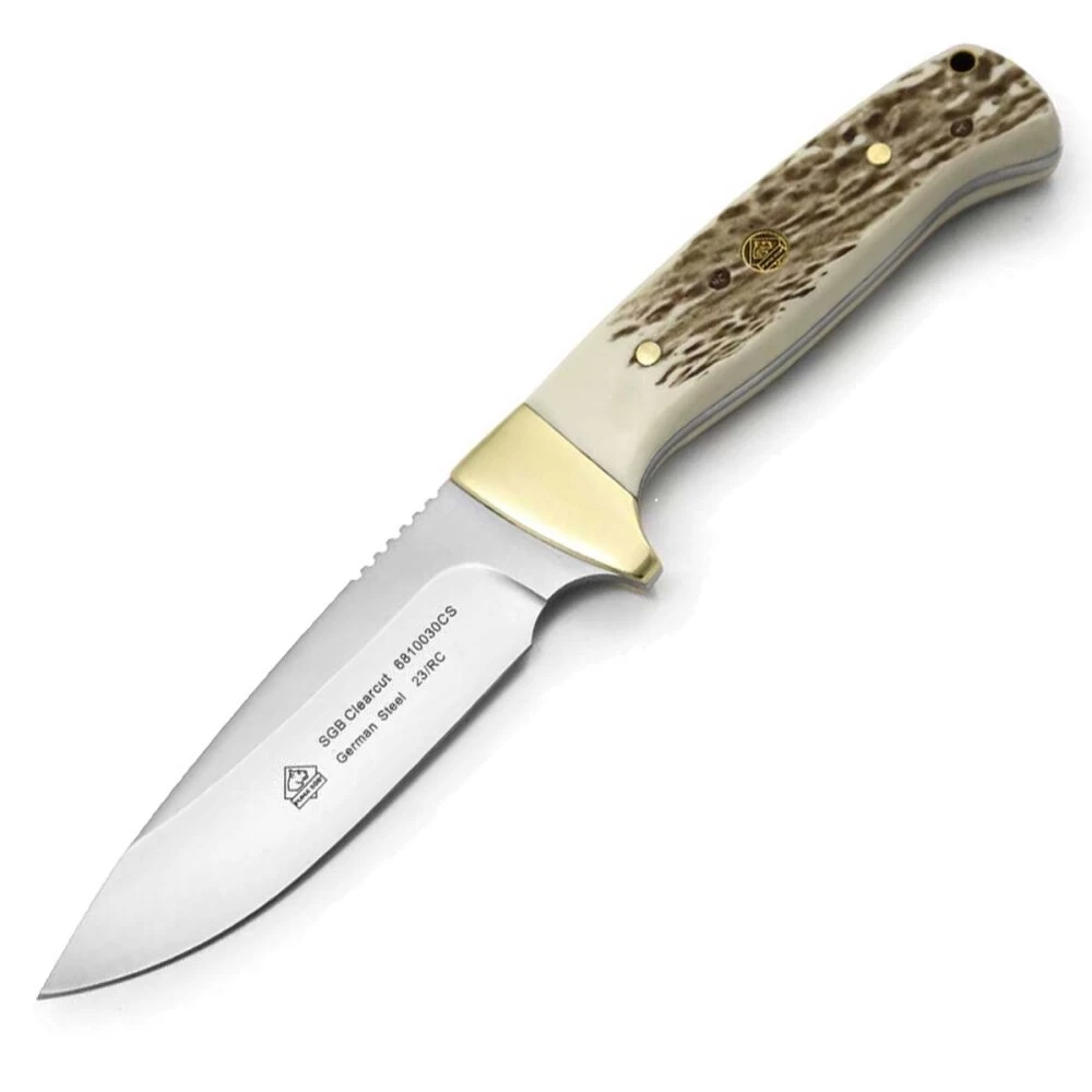 Puma SGB Clearcut Commando Stag Fahrtenmesser (6810030CS) 1 Puma SGB Clearcut Commando Stag Fahrtenmesser (6810030CS)