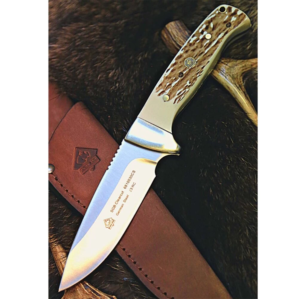 Puma SGB Clearcut Commando Stag Fahrtenmesser (6810030CS) 2 Puma SGB Clearcut Commando Stag Fahrtenmesser (6810030CS) – Bild 2