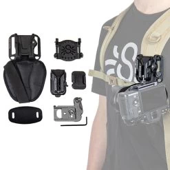 Spider X Backpacker Kit Holster - Rucksackadapter Und Kameraplatte