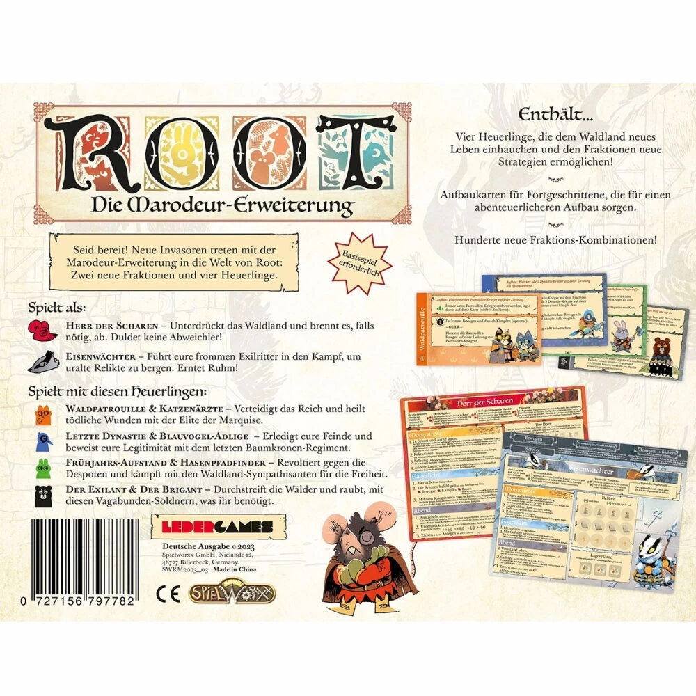 Spielworxx Root Marodeur - Erweiterung (DE) 2 Spielworxx Root Marodeur - Erweiterung (DE) – Bild 2