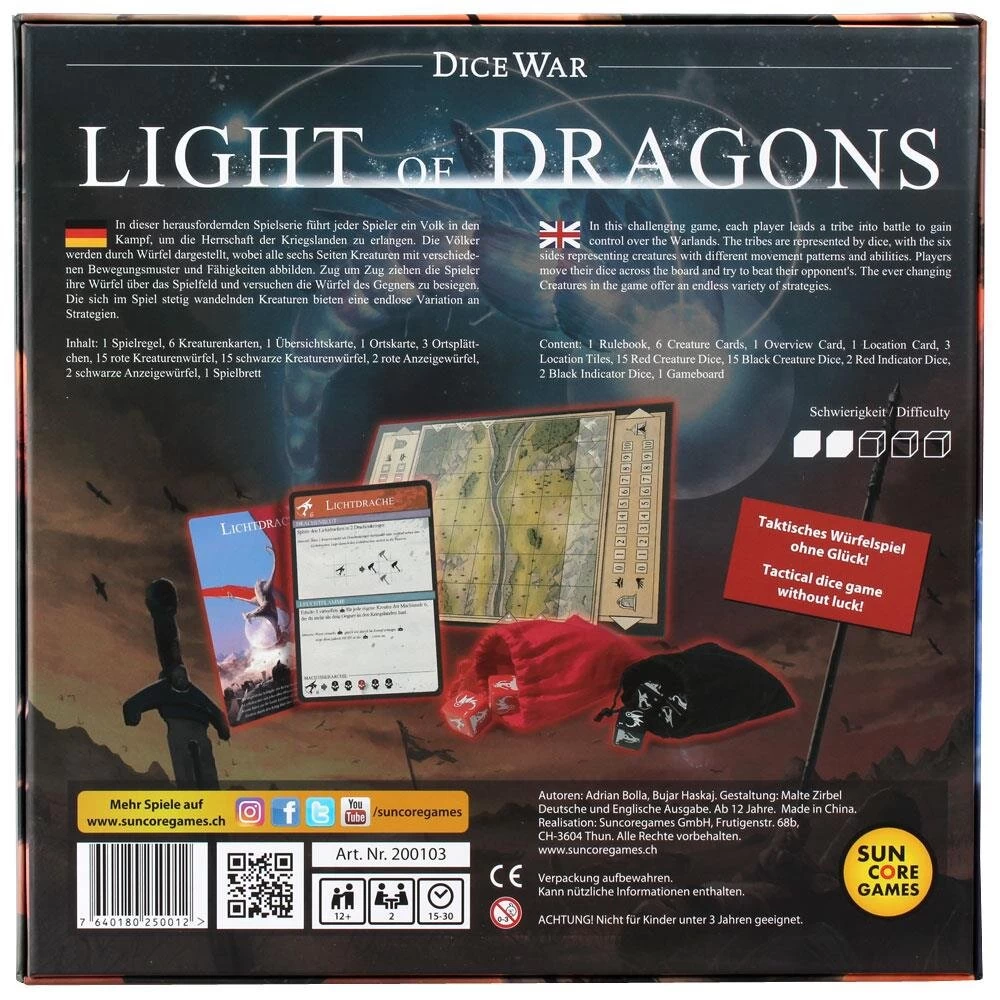Suncoregames DiceWar - Light Of Dragons Grundspiel (DE) 2 Suncoregames DiceWar - Light Of Dragons Grundspiel (DE) – Bild 2