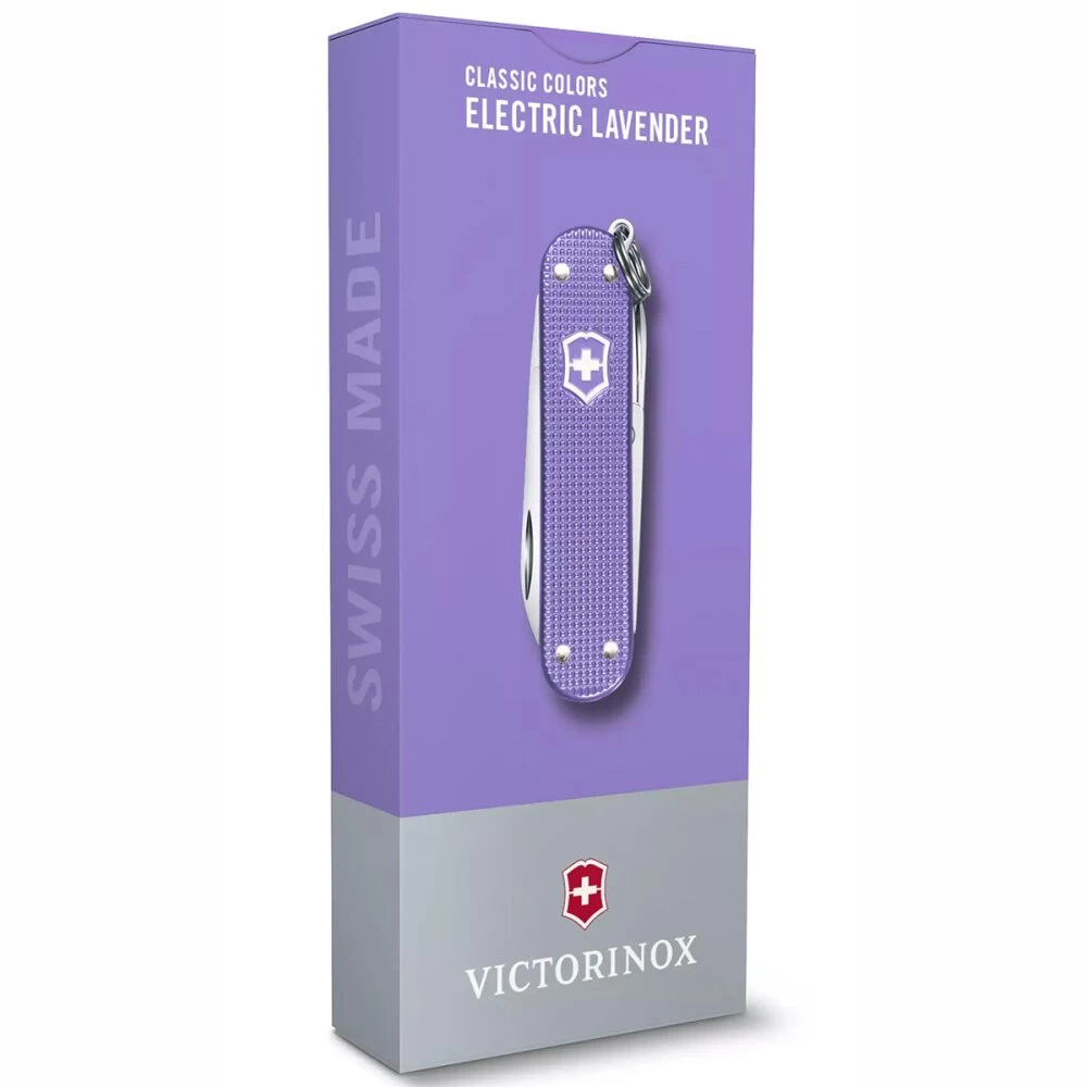 Victorinox Taschenmesser Classic SD Alox Colors - Electric Lavender 2 Victorinox Taschenmesser Classic SD Alox Colors - Electric Lavender – Bild 2