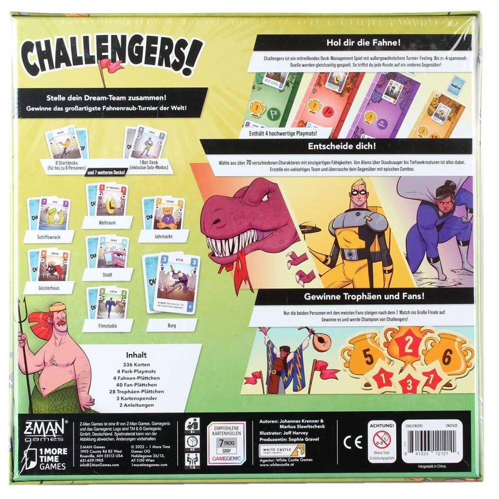 Z-Man Games Challengers! (DE) Kennerspiel Des Jahres 2023 2 Z-Man Games Challengers! (DE) Kennerspiel Des Jahres 2023 – Bild 2